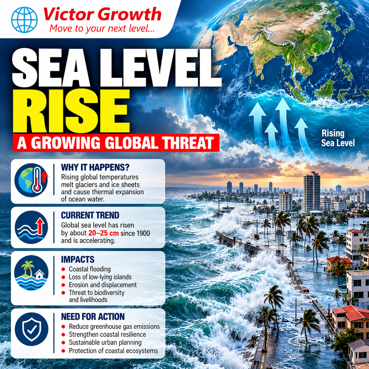 Sea Level Rise: Causes, Impacts and UPSC Relevance