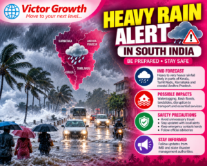 Heavy Rain Alert in South India: Causes, Impact and UPSC Relevance