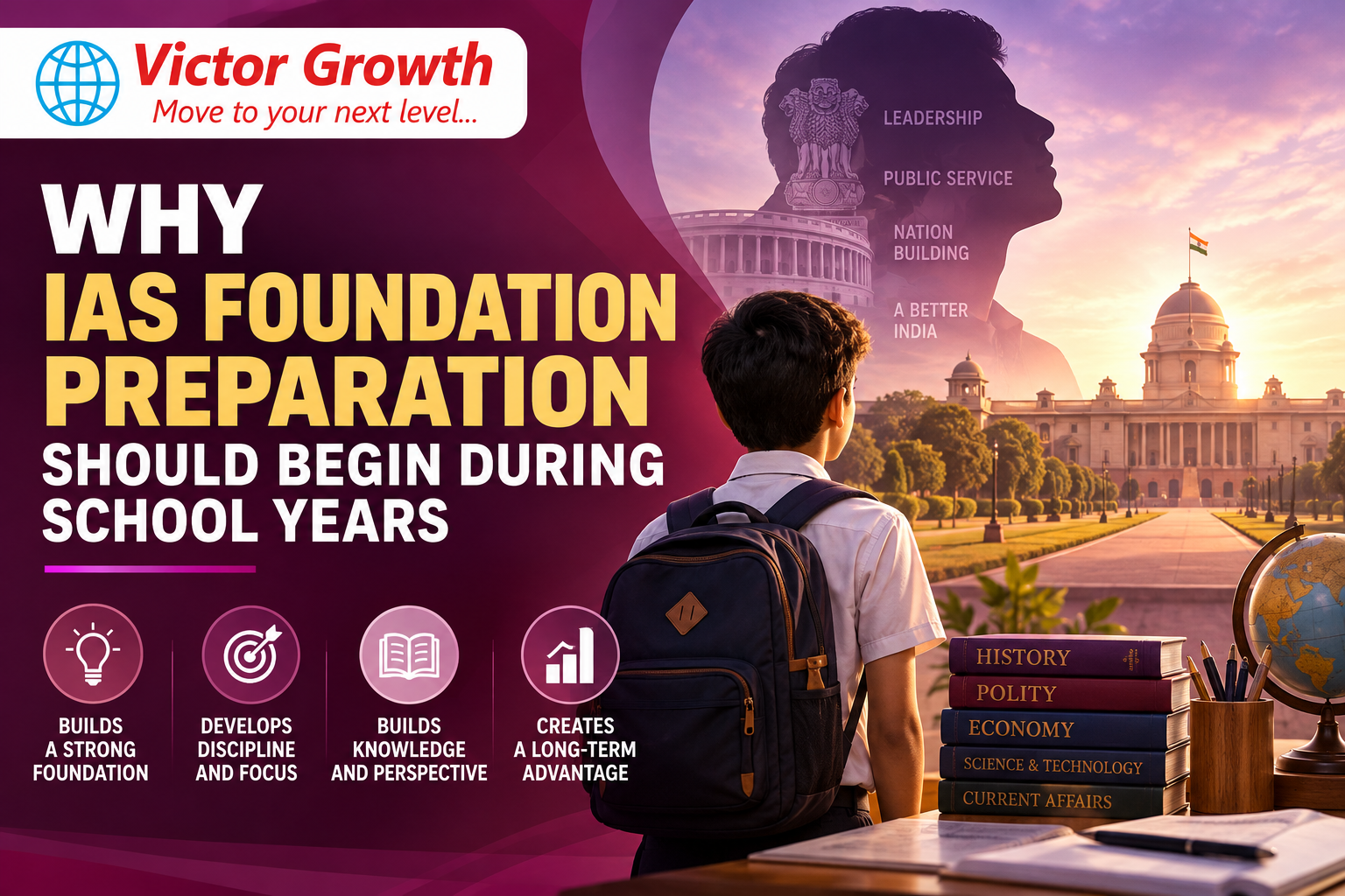 Why IAS Foundation Preparation Should Begin During School Years
